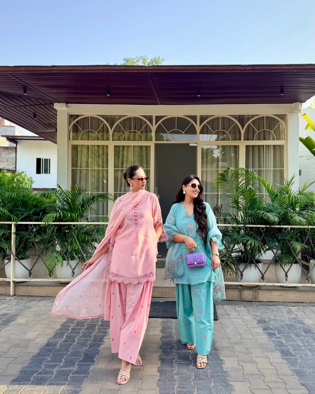 Amaira Chanderi Farshi Suit