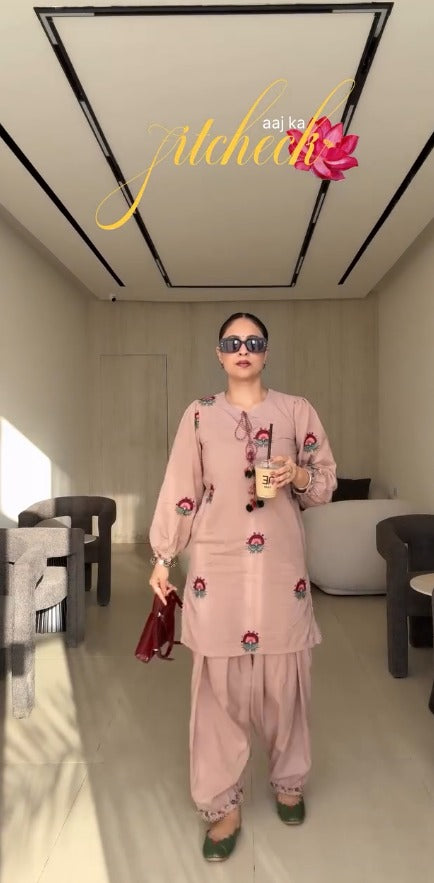 Meera Floral Cotton Suit Set