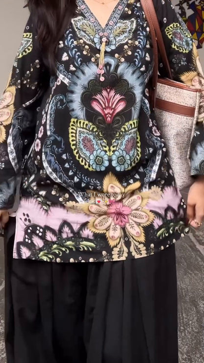 Saira Meadow Farshi Set